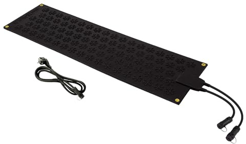 Freiflächenheizung Heizmatte 27x95cm + Stromkabel 1,8m Fußmatte draußen