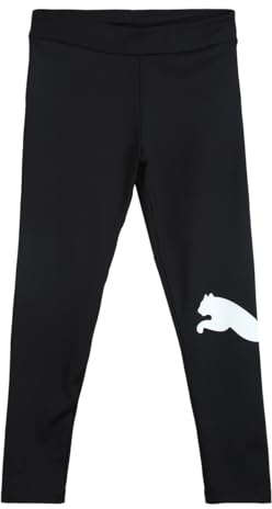 PUMA Mädchen Active 7/8 Tights G Strumpfhose, Puma Black, 176 EU
