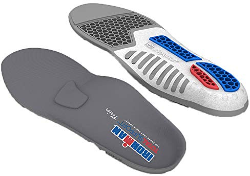 Spenco Total Support Thin Insoles: Ultraleichte Sohle mit 3-POD-System, flexibler Fußgewölbeunterstützung und tiefem Fersenbecher – Ideal für Laufschuhe