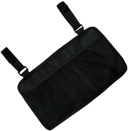 Mobestech Tasche Armlehne Oxford Mit Reflektierenden Streifen Praktische Seitentasche Für Rollstühle Gehhilfen Und Kinderwagen Anti-verschleiß Großes Fassungsvermögen Einfache