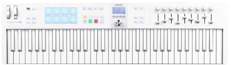 Arturia KeyLab Essential 61 Mk3 Alpine White - Midi Keyboard