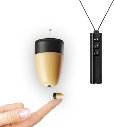 Oreillettes cachées Bluetooth V6 Oreillette espion invisible sans fil Copier Examen (Mini avec V6)