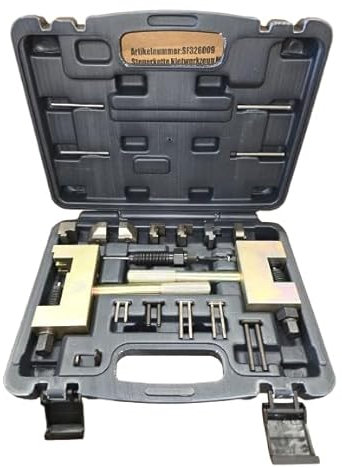 Steuerkette KFZ Niet Werkzeug Für Benz Steuerketten Nietgerät Werkzeug Beschreibung Verwendung: dient dem Erneuern bzw. Vernieten von Simplex- und Duplex-Steuerketten mit 3 oder 4 mm Ketten