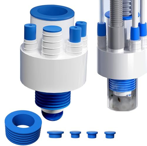 WISIRENT 40-75mm Adaptateur de Vidange pour Machine à Laver, Accessoire de Raccordement pour Lave-Linge et Lave-Vaisselle Joint Tuyau Machine a Laver, Joint Tuyau Lave Vaisselle pour Lave-Vaisselle