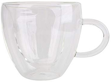 TroHollis Tazzine Caffe,Tazzine Caffe con Piattino Tazza di tè Tazza di Succo Tazze di caffè Tazza Regalo Bicchieri Cuore di Amore a Forma di(240ml)