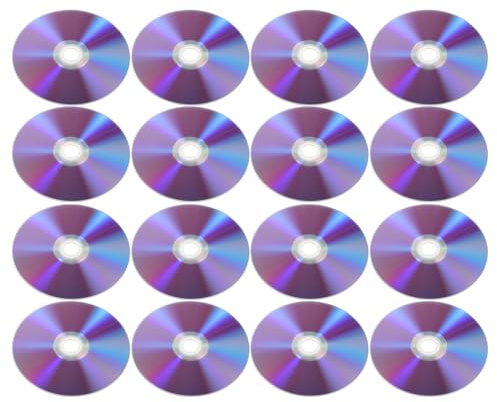 VICASKY 25 Beschreibbare DVD Rohlinge 4,7 Gb Hohe Kapazität Leere DVD R Discs zum Brennen von Videos Backups und Fotos und Laufwerken