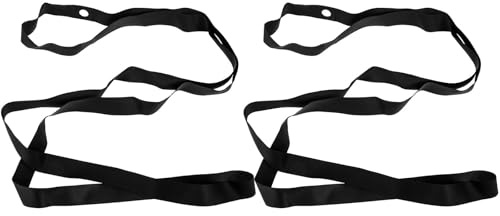 Healifty Lot de 2 Bandes de Jante en PVC 26 Pouces Noir, Protection Anti-crevaison pour Chambre à Air de Vélo, Revêtement Solide Haute Pression, Doublure de Pneu pour VTT et Cyclisme