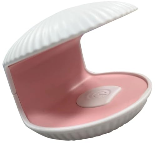 OSALADI Lampe pour Ongles Professionnelle LED 5 Lampes Blanche en Plastique, et Rapide pour Manucure à Domicile DIY