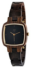 Kerbholz Damen-Armbanduhr Greta Analog Quarz Holz 0612524231039