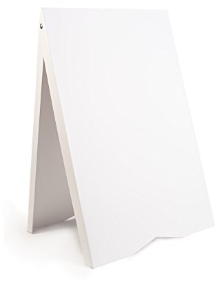Pavement Board Sign, Board, Display, Stand, 810 x 530mm White