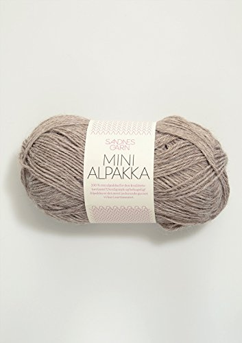 Sandnes Garn Mini Alpakka 2650 graubeige meliert