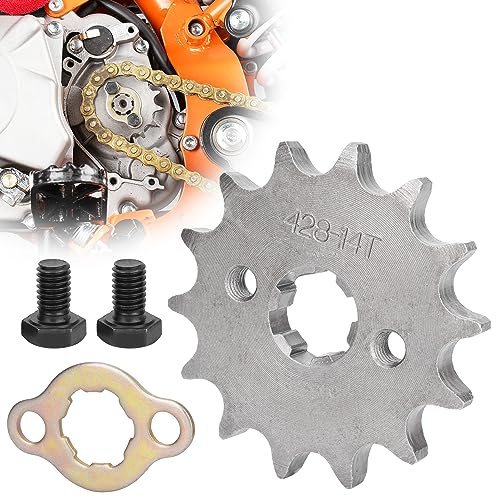 428 14T 17mm Front Engine Sprocket Replacement for 50cc 70cc 110cc 125cc 140cc 160cc ATV Dirt Bike Quad TaoTao Roketa Sunl