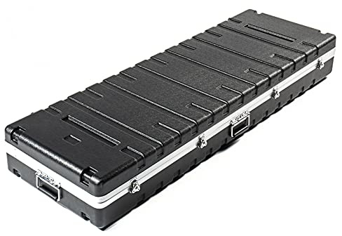 Music Store ABS Keyboard Case 88, Universal, Schwarz, ABS Plastik, 11kg, Schaumstoff-Polsterung, Rollen, Klappgriffe, Schnappverschluss, Innenmaße 149x42x13cm, geeignet für 88-Tasten Keyboards