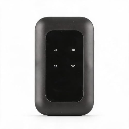 Enrutador WiFi 4G, Descarga de 150 Mbps y Carga de 50 Mbps Enrutador WiFi Portátil USB 4G LTE, 10 Dispositivos Compartidos, Batería de 2100 MAh, Punto de Acceso Móvil de Bolsillo