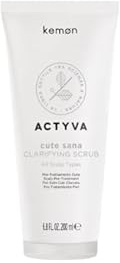 Kemon Actyva Cute Sana Clarifyng Scrub per il trattamento del cuoio capelluto 200ml