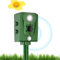 Ultrasonic Fox Repellent, Outdoor Cat Repellent, Wolf Deterrents,USB & Solar Powered, Waterproof Outdoor Animal Repeller Motion Sensor, for Squirrels Cats Dogs Rats