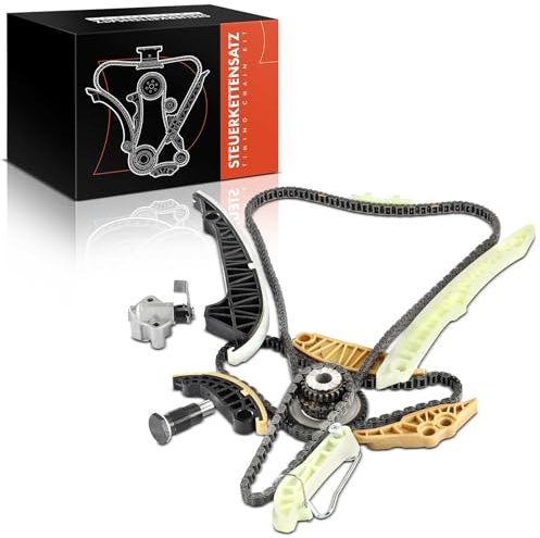 Juego de cadena de distribución para A-m-a-r-o-k Beetle CC EOS Golf J-e-t-t-a M-u-l-t-i-v-a-n P-a-s-s-a-t S-c-i-r-o-c-c-o S-h-a-r-a-n T-i-g-u-a-n Transporter V 2004-2021