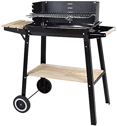 Stehgrill auf Rädern, 53 x 33 cm