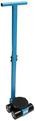 4T industriell transportvagn möbelskoter plattformsvagn rullbrädor transport maskinskoter tunga lasthjul styrstång