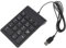 MARKELL Mini USB Filaire Pavé NuméRique Pavé NuméRique 18 Touches Clavier NuméRique pour Comptabilité Teller Ordinateur Portable Android Notebook Tablets PC (Noir)