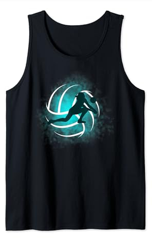 Moderner sportlicher Ballspielspieler Beachvolleyball Tank Top