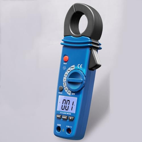 KHZKHC Ac Digital Clamp Meter, Mini Current Clamp Meter, 23mm Small Jaw, Resistance Measurement, 1ma High Current Resolution, 2000-Bit Digital Lcd, For Solder Joint Lines, Leakage Testing