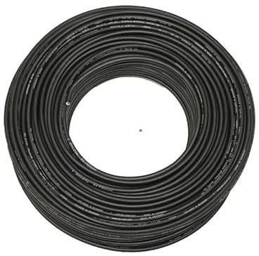 NAKA Solarkabel Verlängerungskabel Solarleitung 6mm2 Schwarz Photovoltaik Kupfer H1Z2Z2-K PV Verlängerung 20 m
