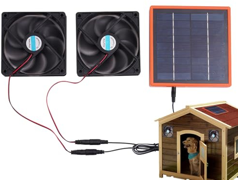 solaire pour poulailler, ventilateur solaire avec batterie, aspirateur 2 x 30 W solaire | ventilateur pour serre avec /off, ventilation pour hangars, ventilateur solaire pour serre, hangar,