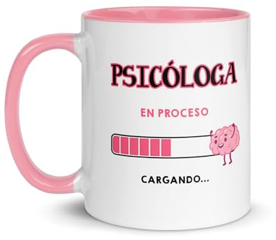 Kembilove® Tazas de cafe – Tazas desayuno para Profesionales En Proceso – Profesionales de la salud – Regalos originales para futuras profesionales – Regalo taza para Psicóloga