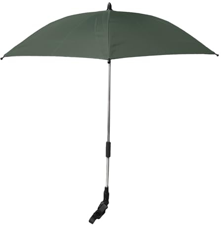 Titanium baby Sonnenschirm für Kinderwagen und Buggys, 75 cm, olivgrün, mit UV50+ Beschichtung
