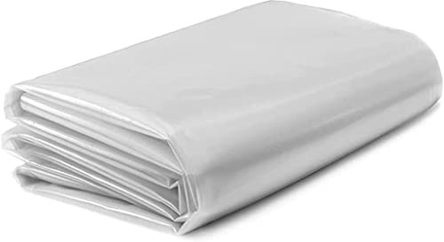 Bâche en polyéthylène pour serre 75 microns/calibre 300 - Bâche en plastique imperméable et résistante pour isolation des sols agricoles et jardins - 2 x 20 m - 300 g