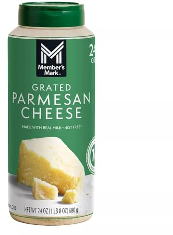 Grated Parmesan Cheese, 24 Ounces, Real Milk
