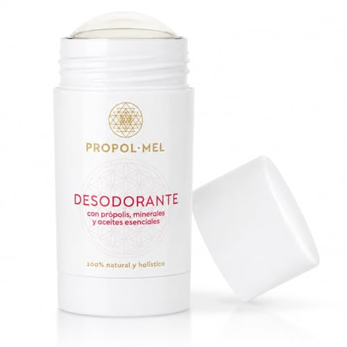 Propol-mel - BIO-deodorantspray | Långvarig | Neutraliserar intensiv kroppslukt hos män, kvinnor och tonåringar | Propolis, silver, aktiva eteriska oljor och mineraler | 30 g