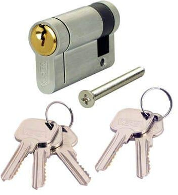 Versa Dual Finish Euro Cylinder Lock Barrel (Half Euro) (45mm x 10mm)