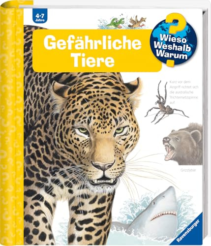 Wieso? Weshalb? Warum?, Band 49 - Gefährliche Tiere (Sachbuch ab 4 Jahre - mit Klappen)