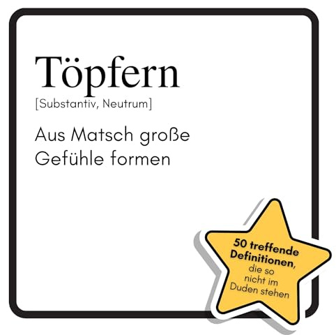 Töpfern: Aus Matsch große Gefühle formen. Das lustige Geschenkbuch für Mann, Frau, Kollege, Freund zu Geburtstag, Weihnachten
