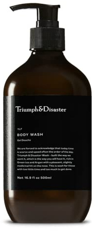 Triumph & Disaster | YLF Body & Hair Wash | Gentle & Hydrating Shower Wash for Men, 500ml