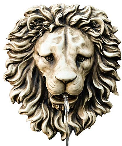 Köhko Wasserspeier Löwenkopf Höhe ca. 37 cm 15001 Wanddekoration