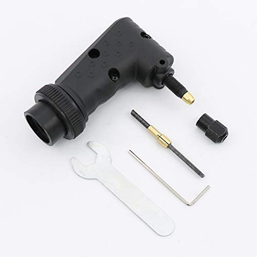 Convertidor de ángulo recto para accesorios de herramientas Dremel, herramientas rotativas compatibles con el kit de amoladora eléctrica original 4000 3000 8200 275