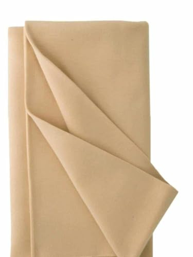 De Witte Engel Doll Jersey Skin Coloured Fabric DIY face and Body Doll Making 25 * 80 cm (Skin Beige 114)