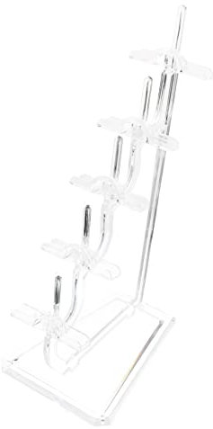 Levemolo Expositor De Gafas Transparente De Acrílico Organizador De Cinco Para Tienda De Óptica Soporte Para Gafas De Sol Para Mostrador