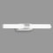 BRILONER - Lampe LED pour miroir de salle de bain, lampe de miroir de salle de bain, lampe murale, IP44, couleur de lumière blanc neutre, 7W, chrome mat, 40 cm