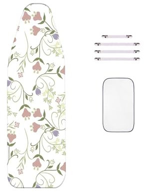 WTAIS Copriasse per ASSE da Stiro Grande 160x60cm, Superba Penetrazione del Vapore, Doppio Coperchio per ASSE da Stiro a Vapore, Facile da Installare