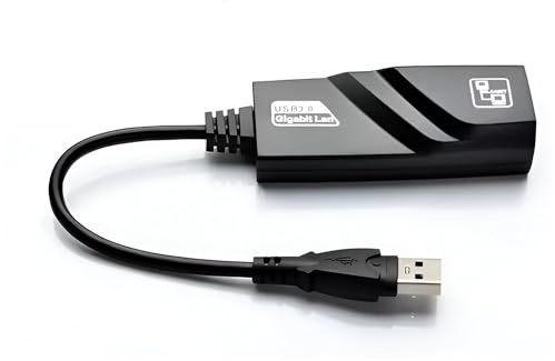 TV xStream USB 3.0 Ethernet Adapter - High-Speed Network Converter, Gigabit Connection, Compatible with Laptop, Desktop & Phone, Plug & Play for Windows, Linux, Chrome OS