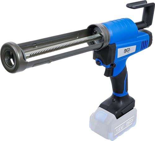 BGS 7371 | Akku-Kartuschenpresse | 18 V | ohne Akku | 310-ml-Kartuschen | Bürstenloser Motor | stufenlos regulierbarer Vorschub | Softgrip | Kleben, Abdichten, Fahrzeugscheiben