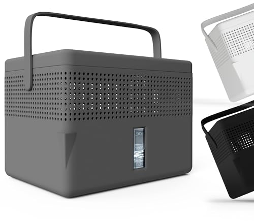 BonAura Deumidificatore senza elettricità - Deumidificatore per cantina, bagno, ecc. - 980 g - Confezione di ricambio inclusa - Deumidificatore e deumidificatore granulato nel set - Protezione