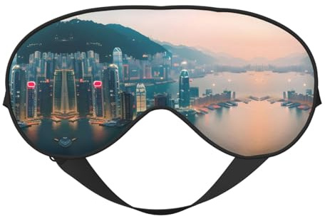Hong Kong Super Soft and Comfortable Eyeshade with Adjustable Strap Zero Eye Pressure Eye Cover