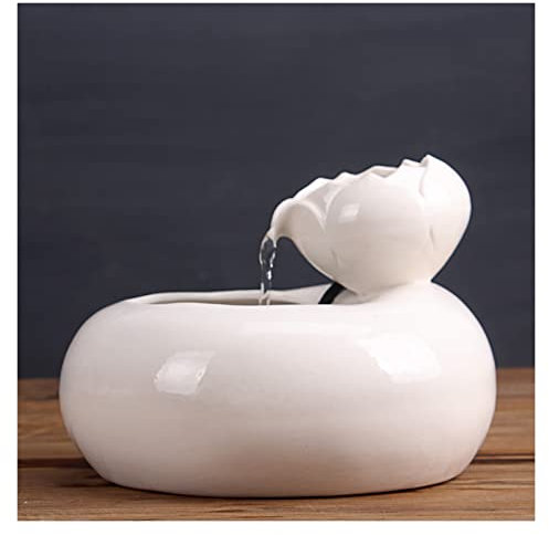 Fontane da Tavolo Fontana da Tavolo in Ceramica Fontana da Tavolo for Interni for Decorazioni for Interni ed Esterni Ufficio da Tavolo, L 7,6 x L 7,6 x A 5,9 Fontane da Tavolo Per Interni(C)
