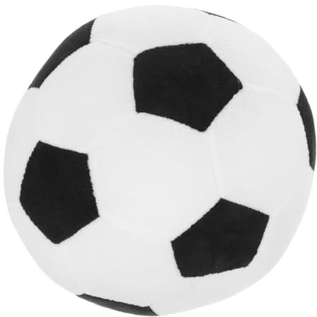 CHICAMPERA Ballon De Football Peluche Jouet De Football pour Garçon Fille Doux Et Confortable