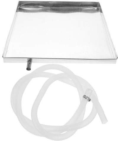 GETAJGHSD 1 Set Vassoio per Condizionatore con Tubo Scarico da Metri Accessorio per Esterne Facile Installazione e Resistente